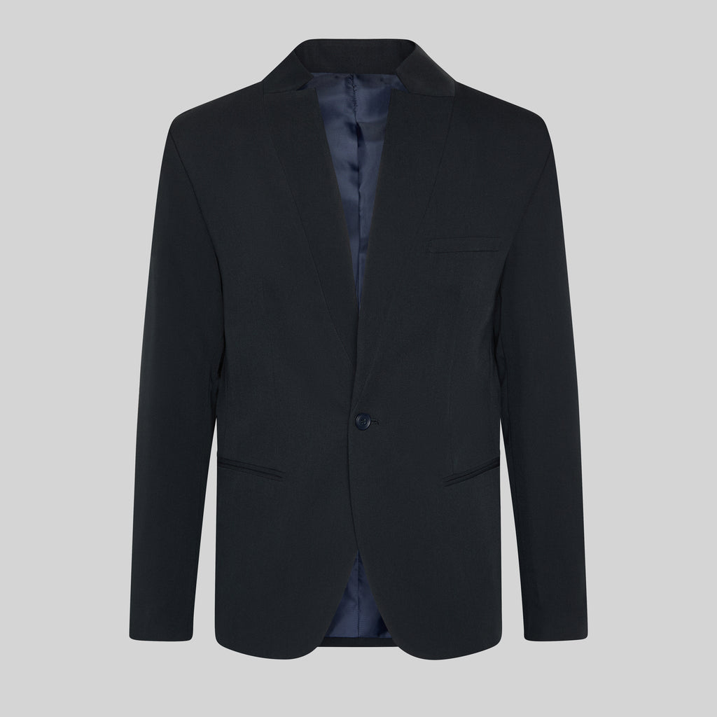 AMERICANA HOMBRE 1 BOTON SOLAPA INVERTIDA SLIM FIT TRIVIAL - Gary's