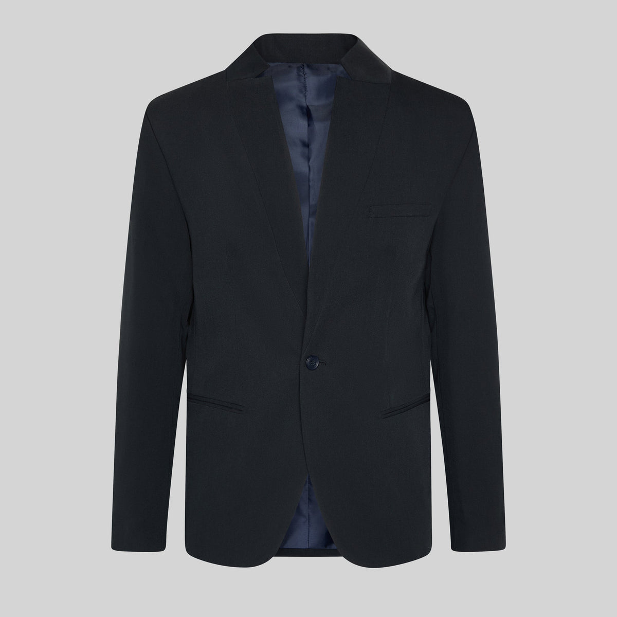 AMERICANA HOMBRE 1 BOTON SOLAPA INVERTIDA SLIM FIT TRIVIAL - Gary's