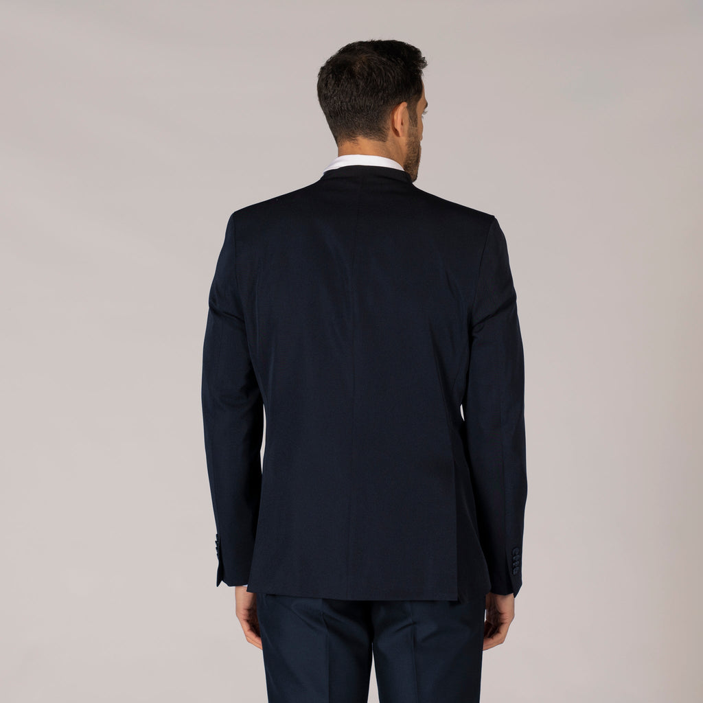 AMERICANA HOMBRE 2 BOTONES CUELLO CHIMENEA SLIM FIT TRIVIAL - Gary's