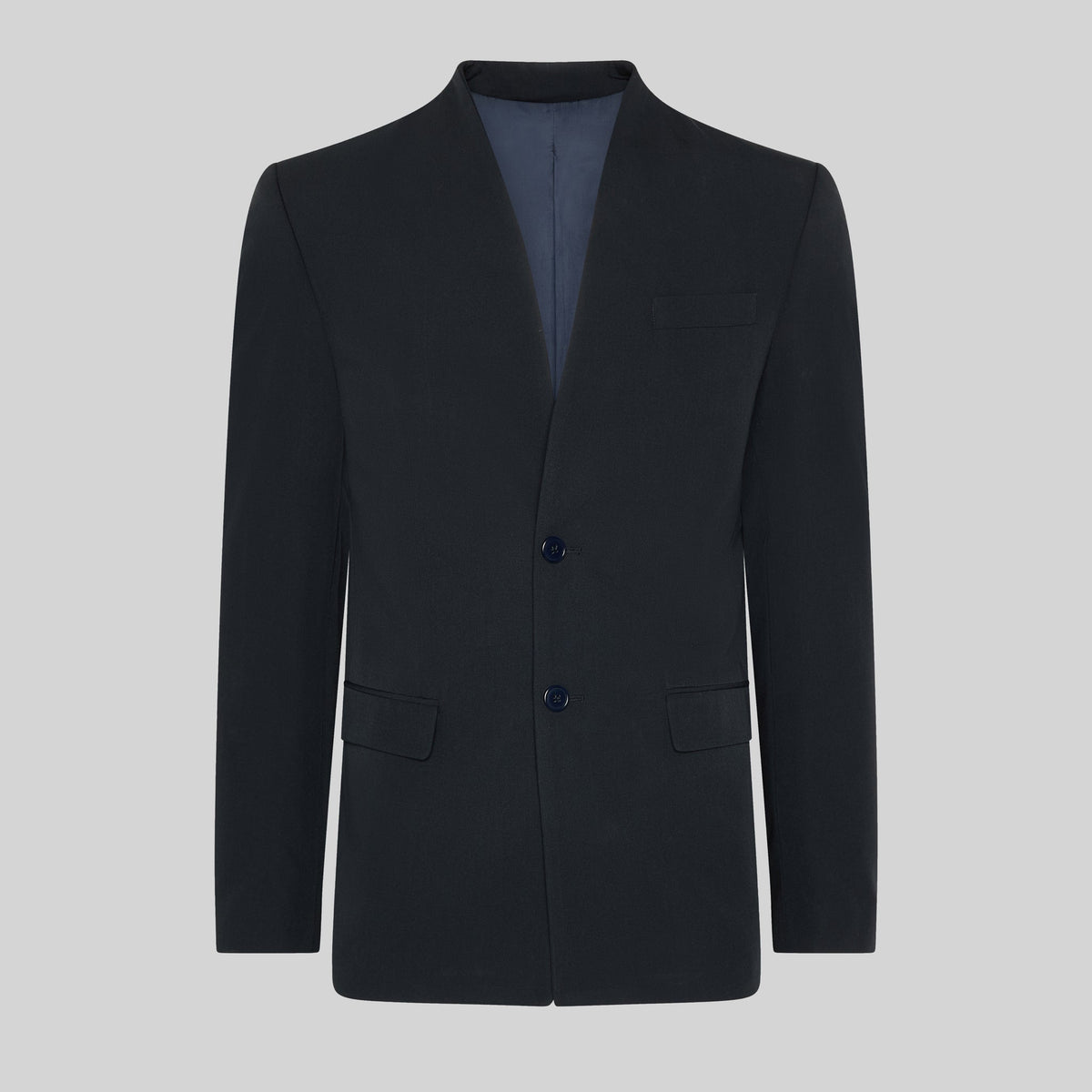 AMERICANA HOMBRE 2 BOTONES CUELLO CHIMENEA SLIM FIT TRIVIAL - Gary's