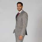AMERICANA HOMBRE 2 BOTONES SLIM FIT CHEVIOT - Gary's