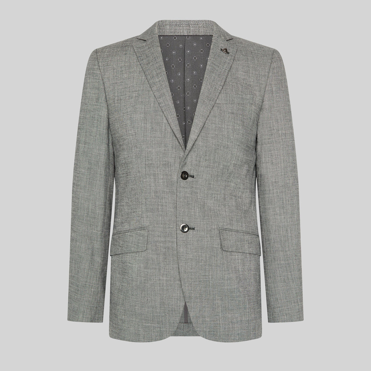 AMERICANA HOMBRE 2 BOTONES SLIM FIT CHEVIOT - Gary's