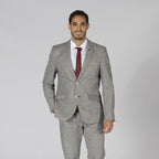 AMERICANA HOMBRE 2 BOTONES SLIM FIT CHEVIOT - Gary's