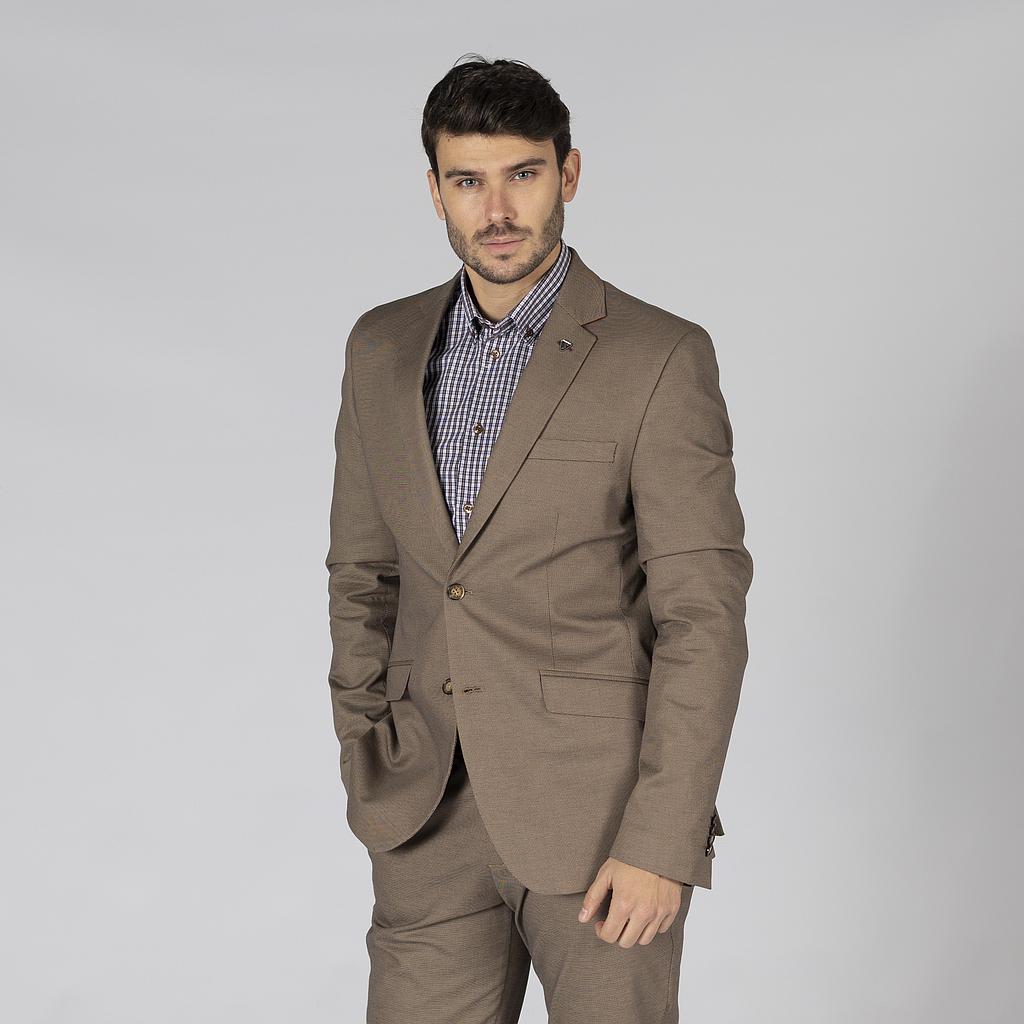 AMERICANA HOMBRE 2 BOTONES SLIM FIT MEETING - Gary's