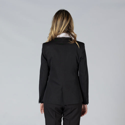 AMERICANA MUJER CON CREMALLERA CUELLO CHIMENEA TRIVIAL - Gary's