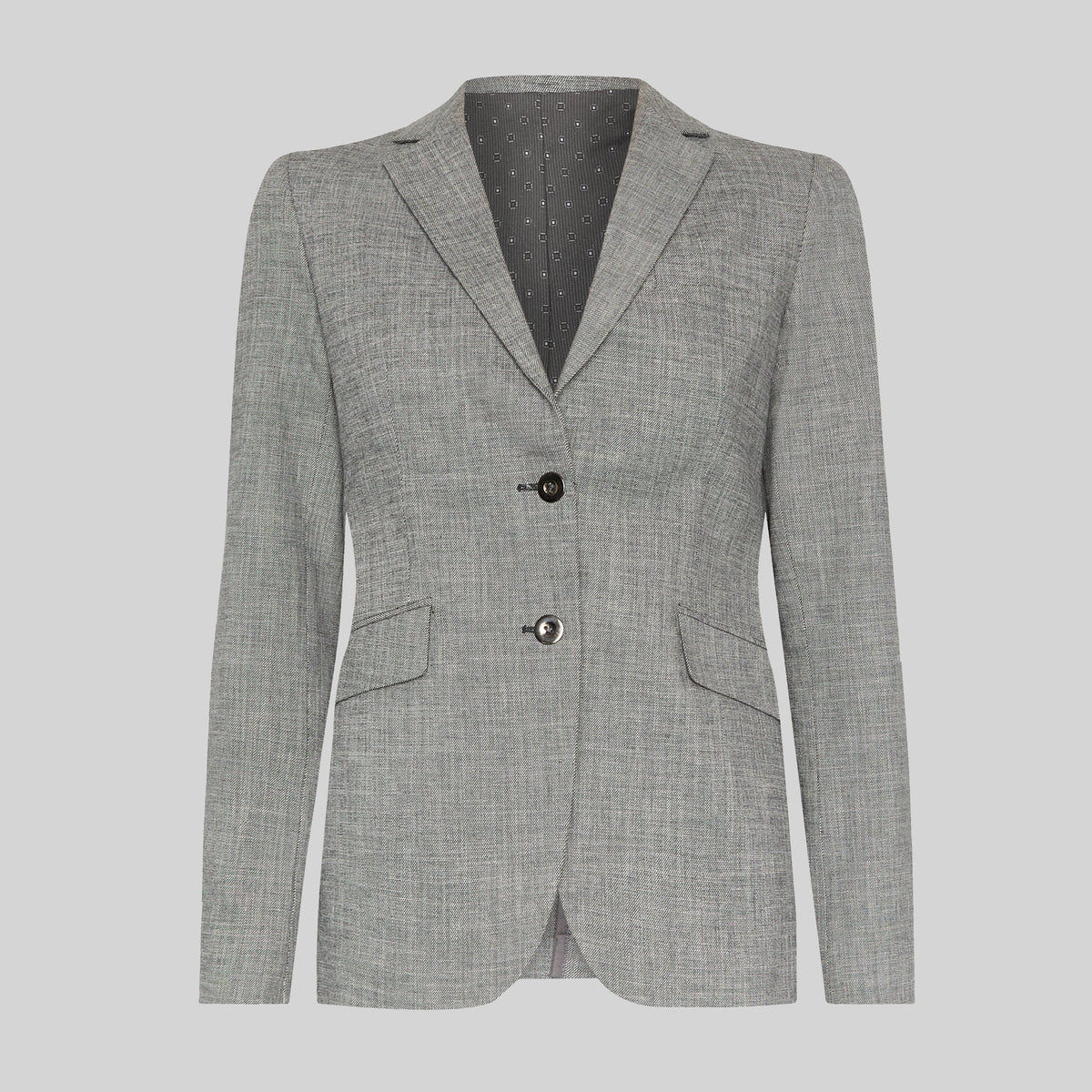 AMERICANA MUJER 2 BOTONES CHEVIOT - Gary's