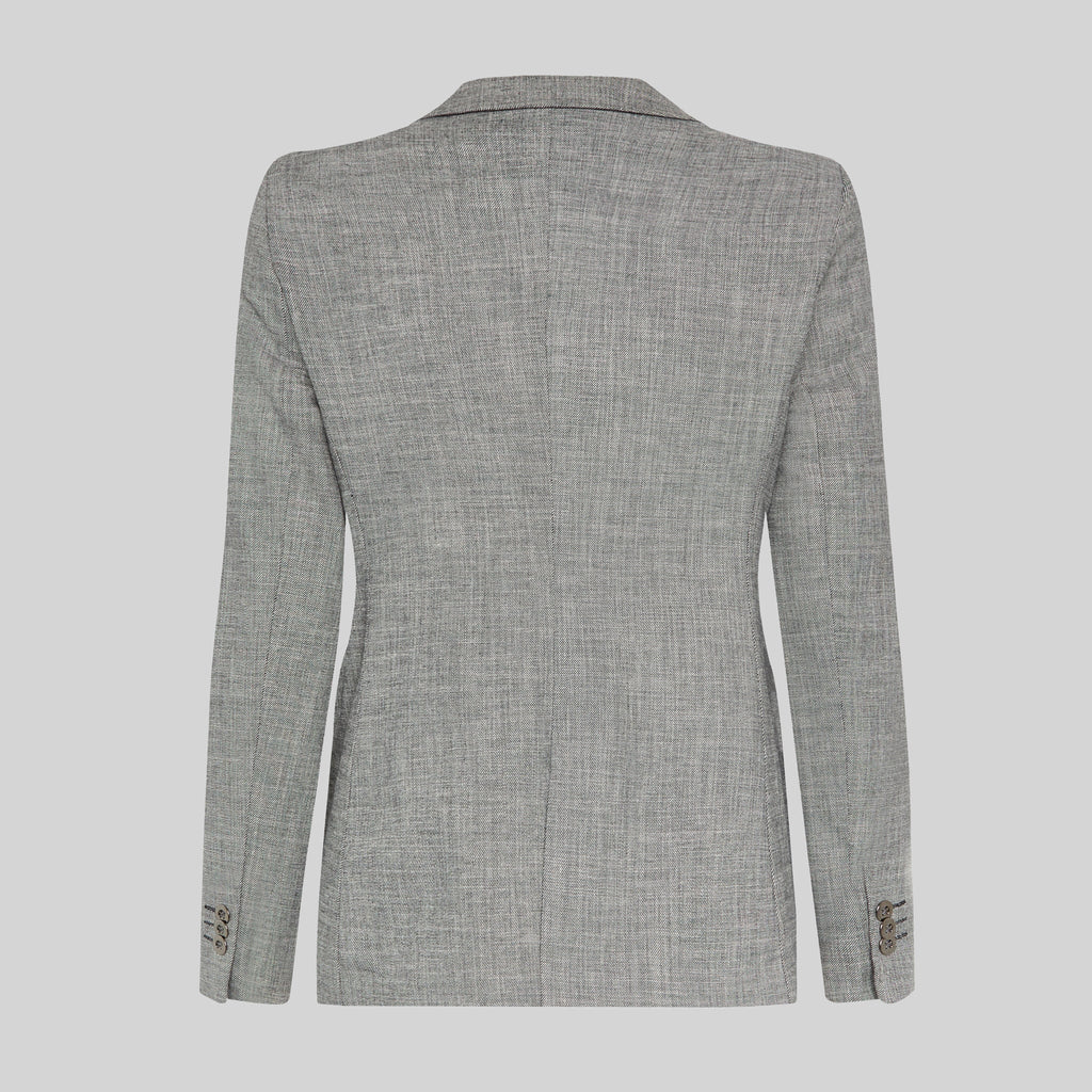 AMERICANA MUJER 2 BOTONES CHEVIOT - Gary's