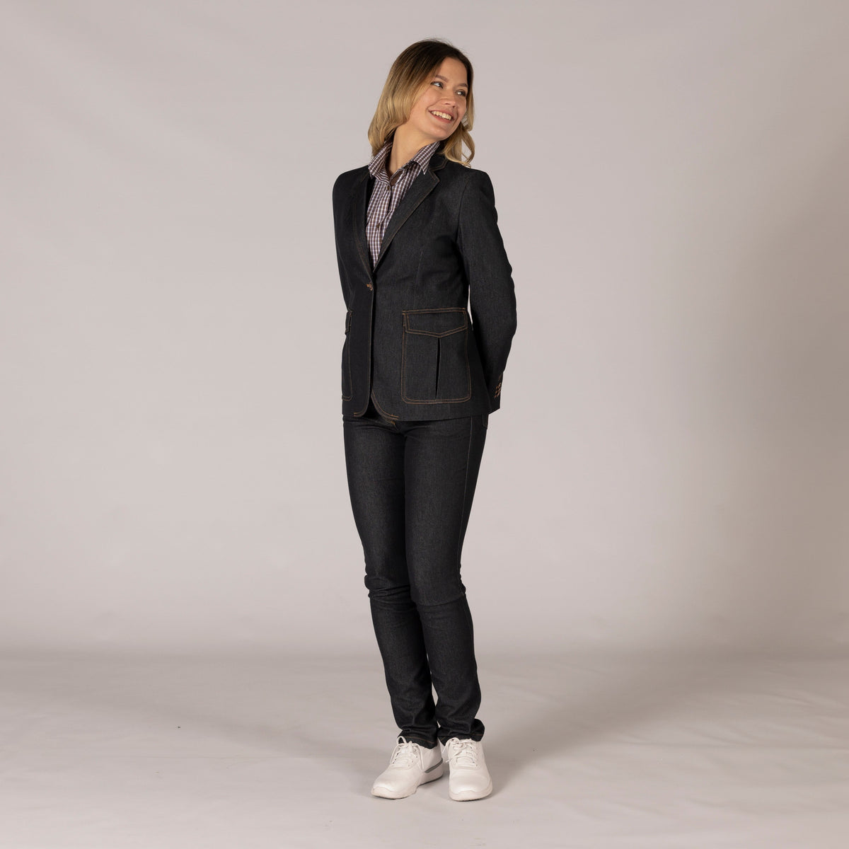 AMERICANA MUJER 1 BOTON TRENDER - Gary's