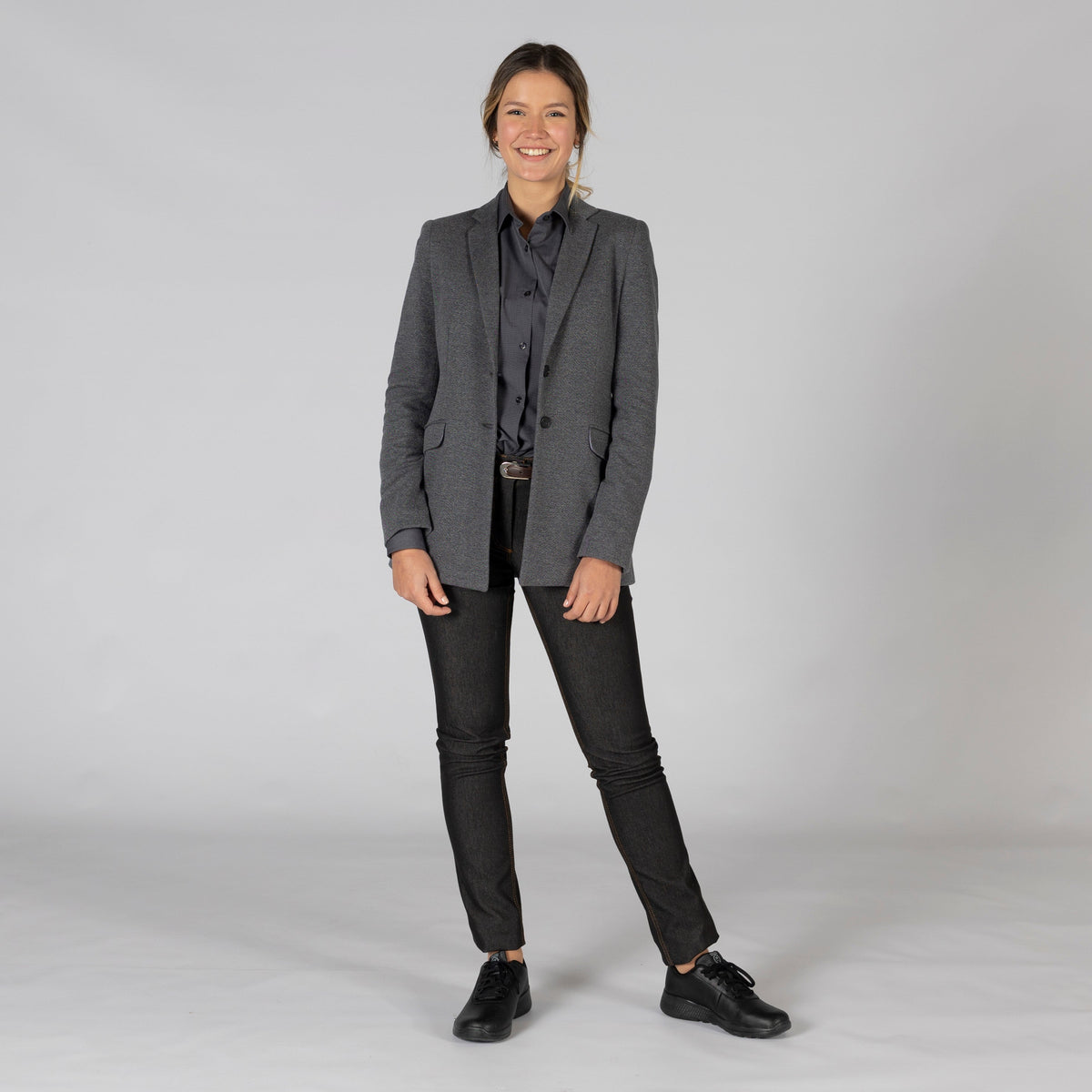 AMERICANA MUJER 2 BOTONES KNITSUIT - Gary's