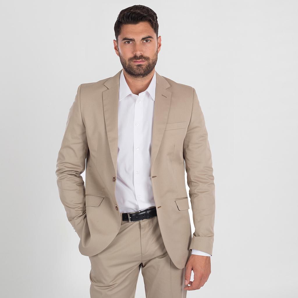 AMERICANA HOMBRE 2 BOTONES SLIM FIT COLD - Gary's