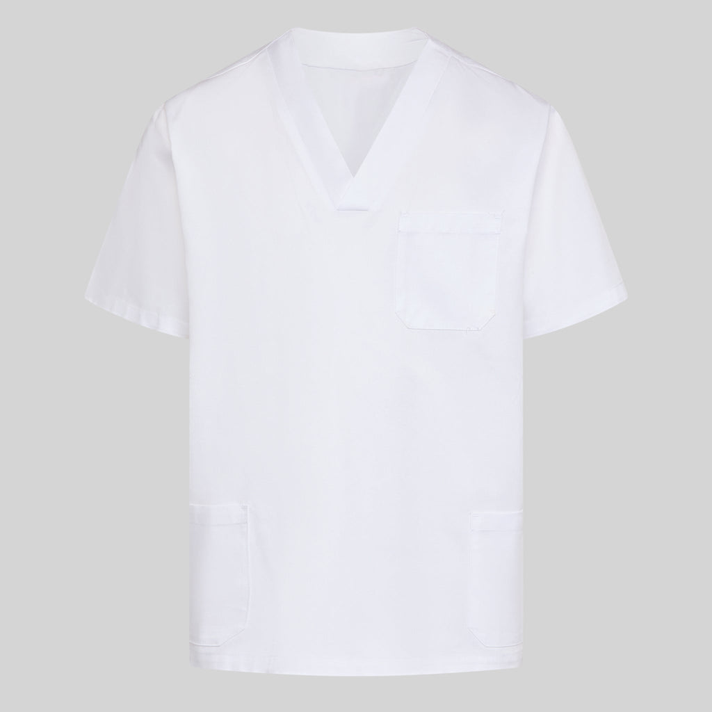 CONJUNTO UNISEX BLUSA CUELLO PICO /PANTALON GOMA ENTERA - Gary's