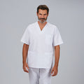 CONJUNTO UNISEX BLUSA CUELLO PICO /PANTALON GOMA ENTERA - Gary's