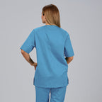 CONJUNTO UNISEX BLUSA CUELLO PICO /PANTALON GOMA ENTERA - Gary's