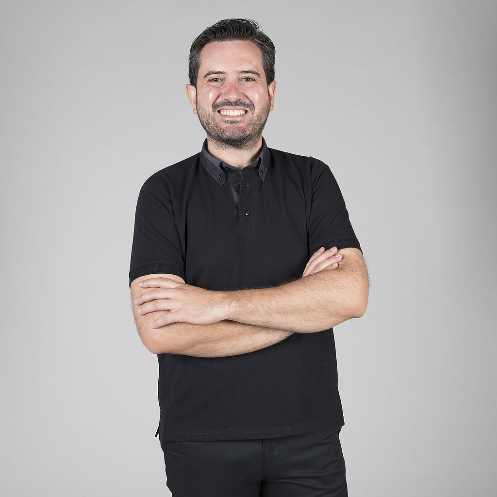POLO NEGRO HOMBRE M/C C/CAMISERO - Gary's