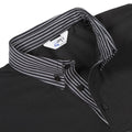 POLO NEGRO MUJER M/C C/CAMISERO - Gary's