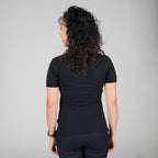 POLO NEGRO MUJER M/C C/CAMISERO - Gary's