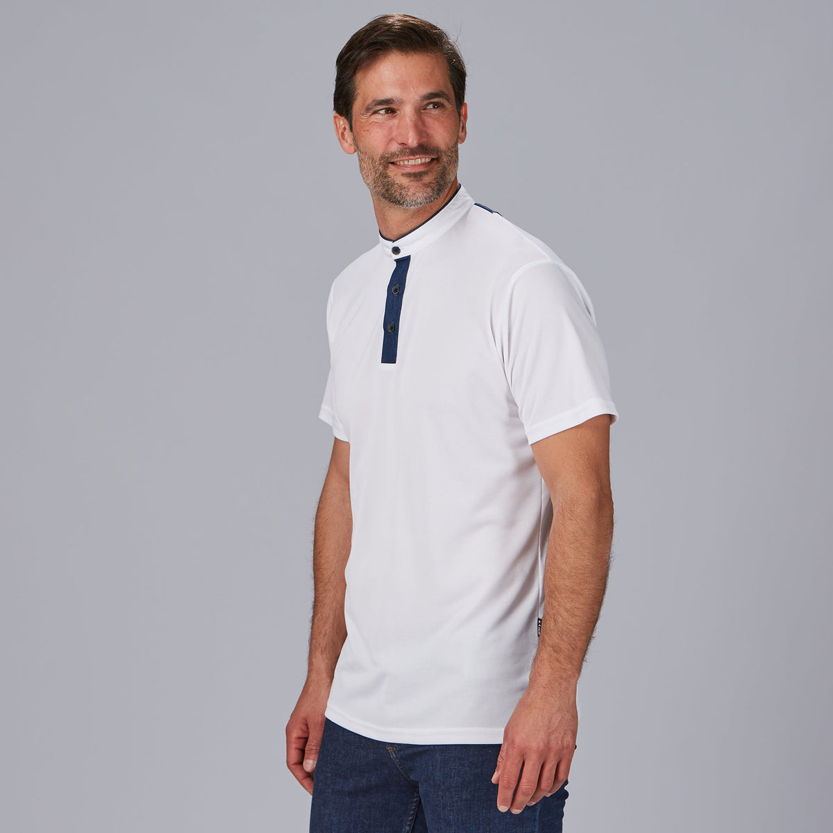 POLO HOMBRE CUELLO MAO TEJANO - Gary's