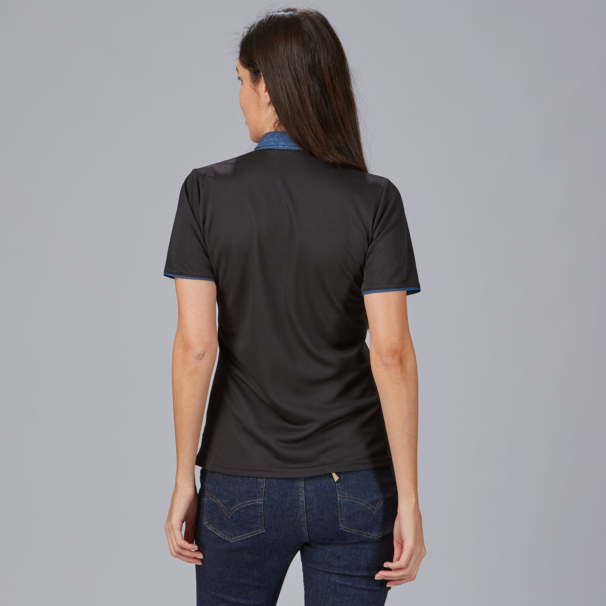 POLO MUJER CUELLO CAMISERO TEJANO - Gary's