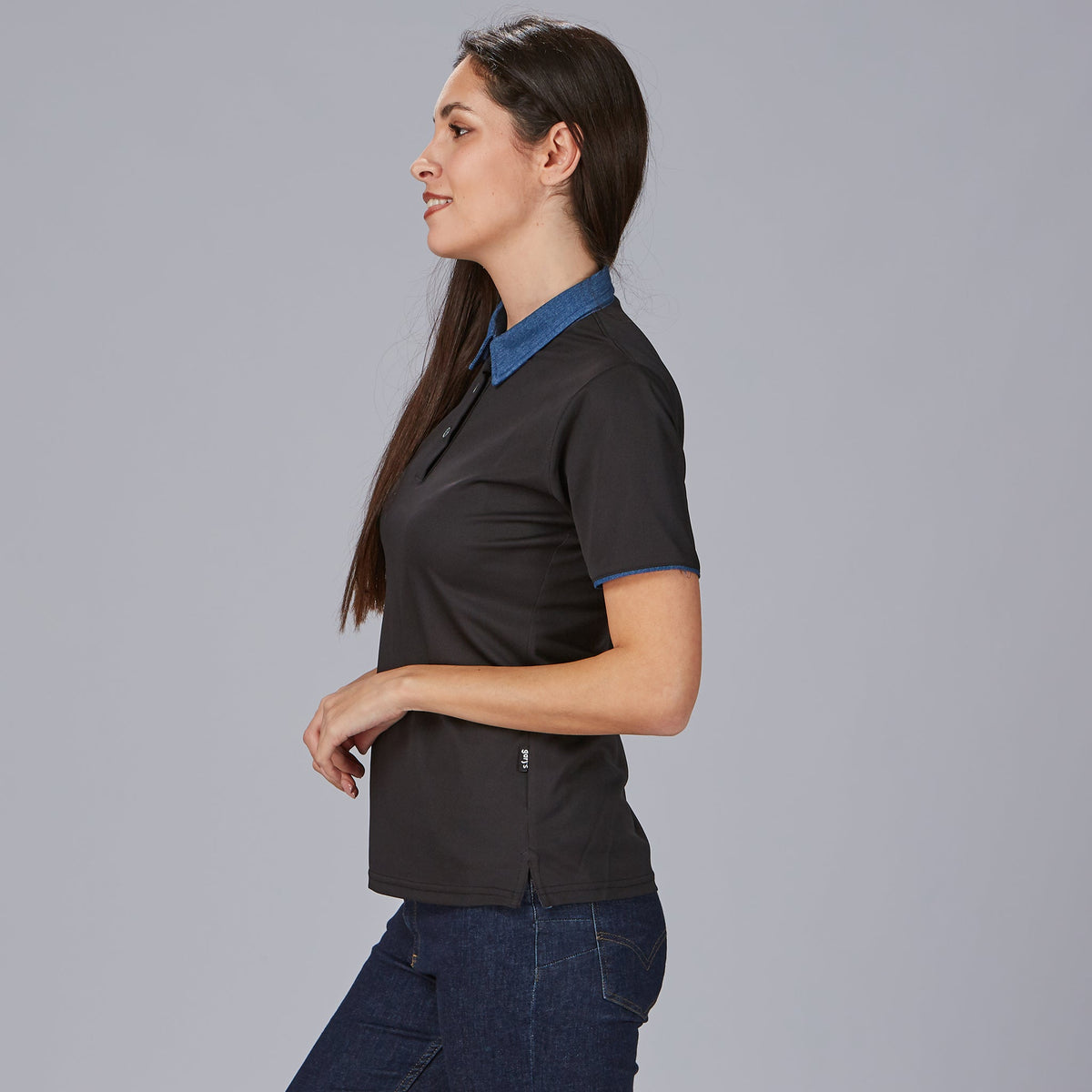 POLO MUJER CUELLO CAMISERO TEJANO - Gary's
