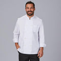 CHAQUETA COCINA UNISEX M/L SARGA BLANCA - Gary's