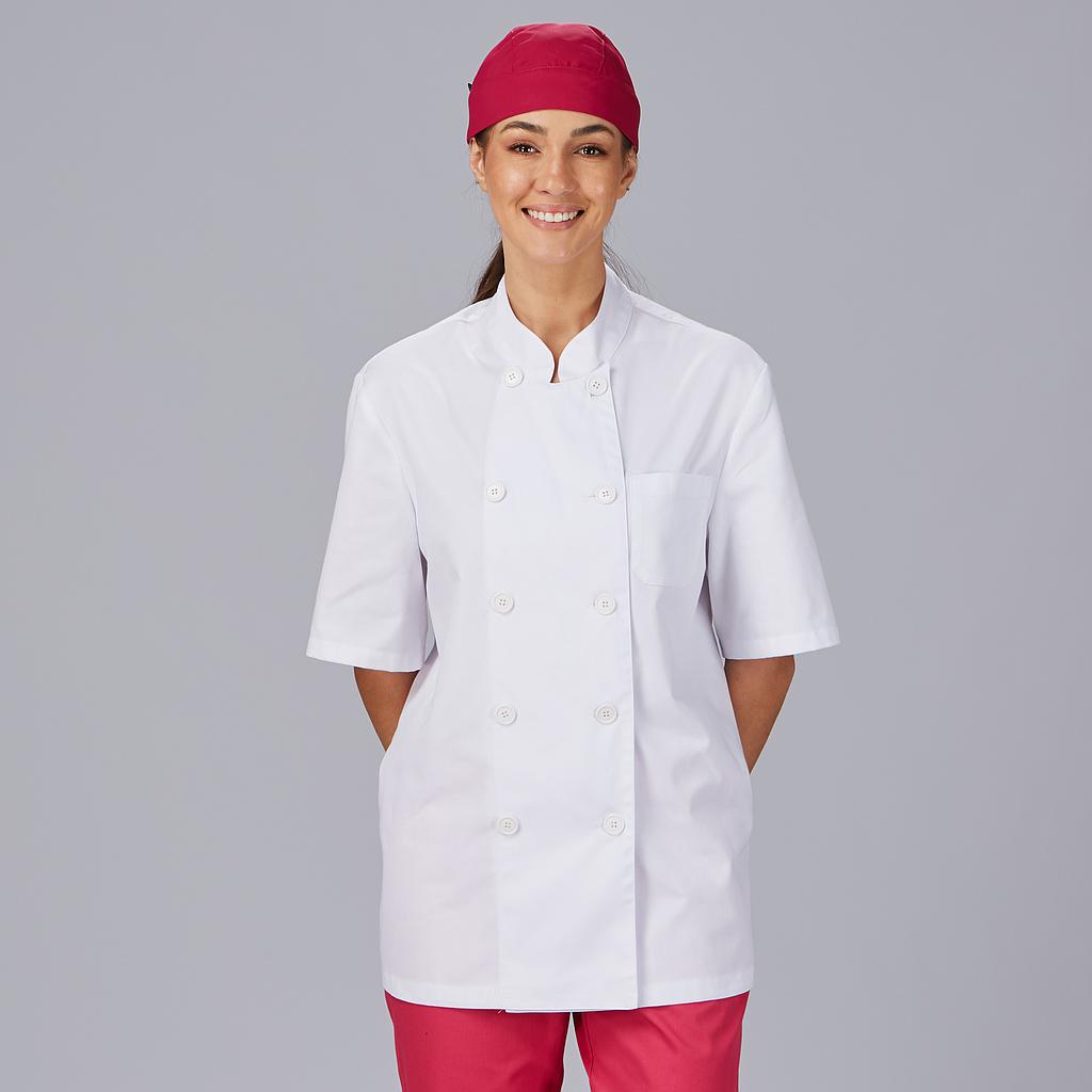 CHAQUETA COCINA UNISEX SARGA BLANCA M/C - Gary's