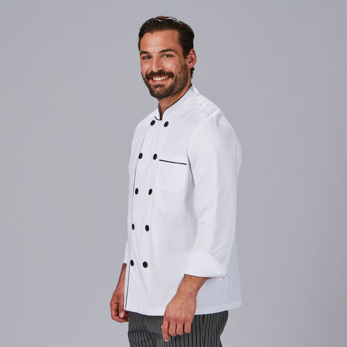 CHAQUETA COCINA UNISEX COMBI VIVO COLORES M/L - Gary's