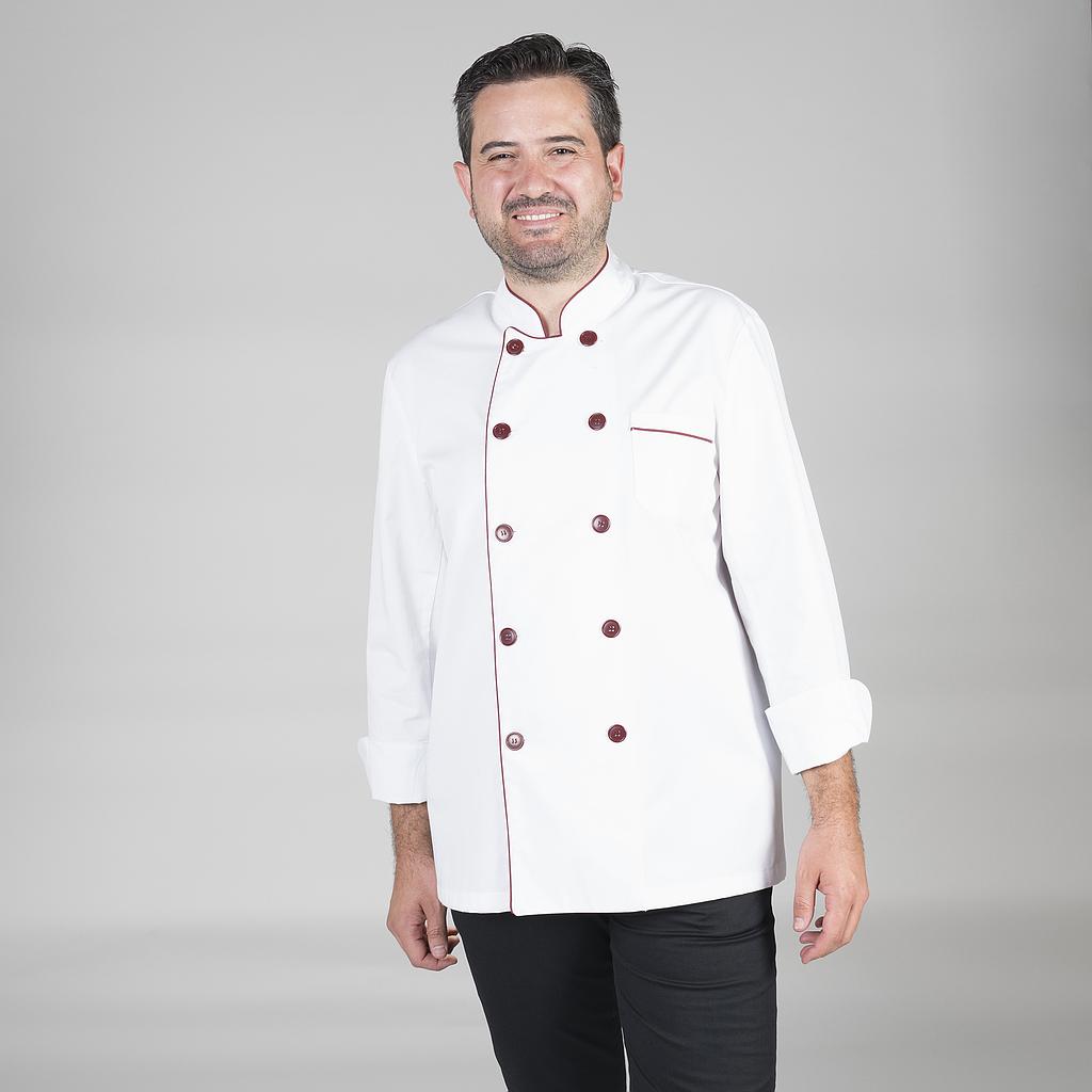 CHAQUETA COCINA UNISEX COMBI VIVO COLORES M/L - Gary's