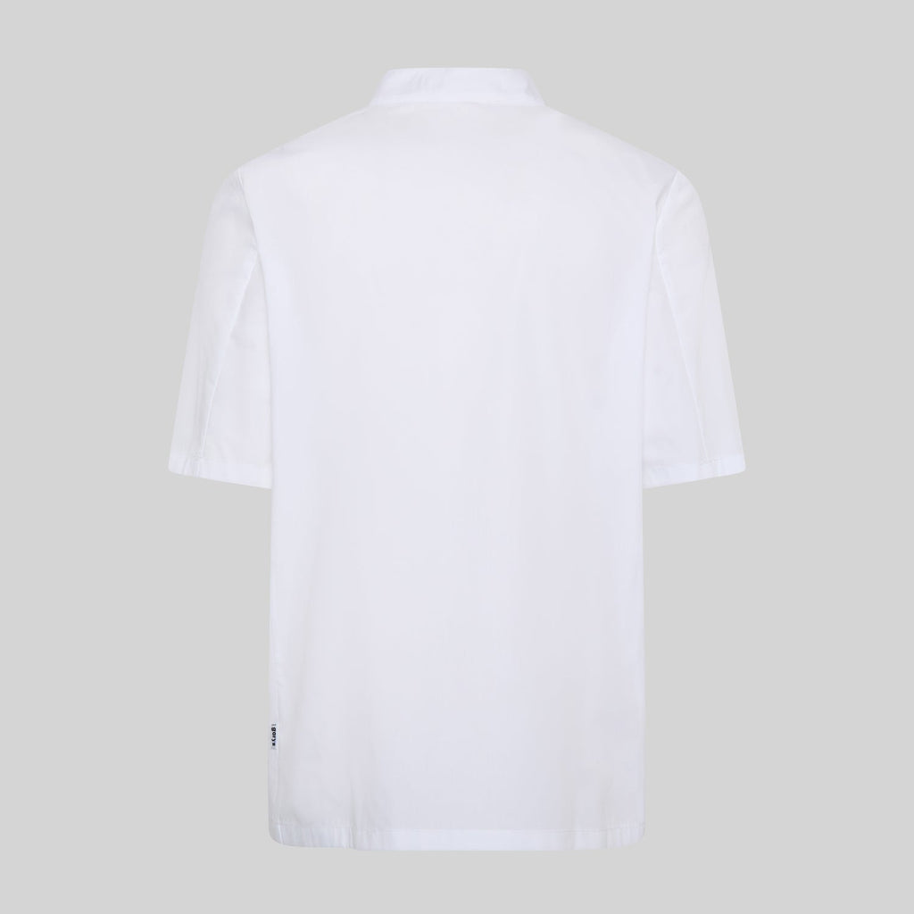 CHAQUETA UNISEX POPELIN FINO BLANCO M/C - Gary's