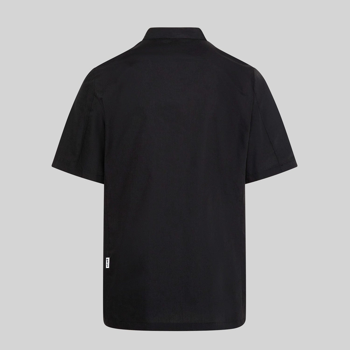 CHAQUETA COCINA UNISEX POPELIN FINO NEGRO M/C - Gary's