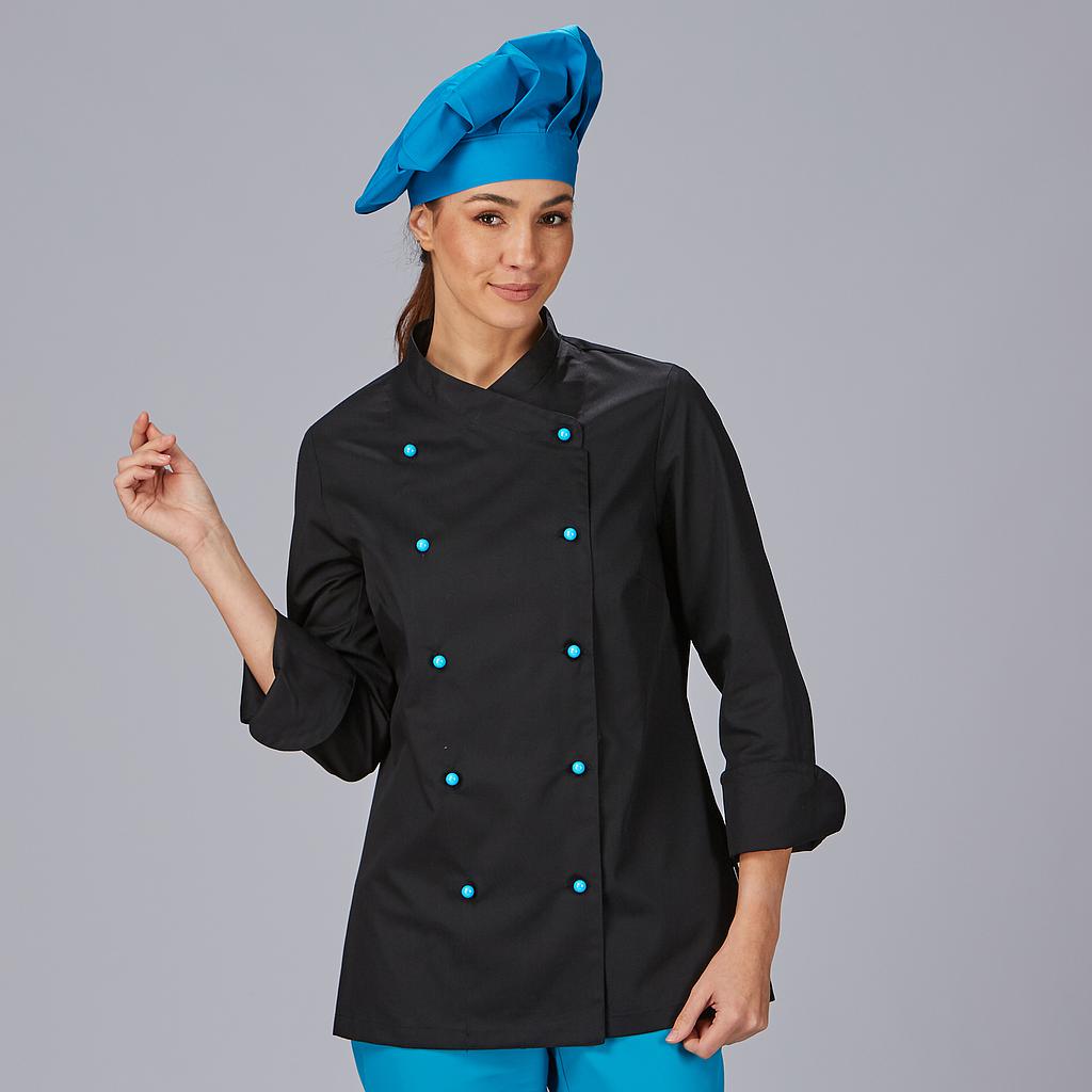 CHAQUETA COCINA MUJER NIZA SIN BOTONES (PEDIR APARTE REF 3111) - Gary's