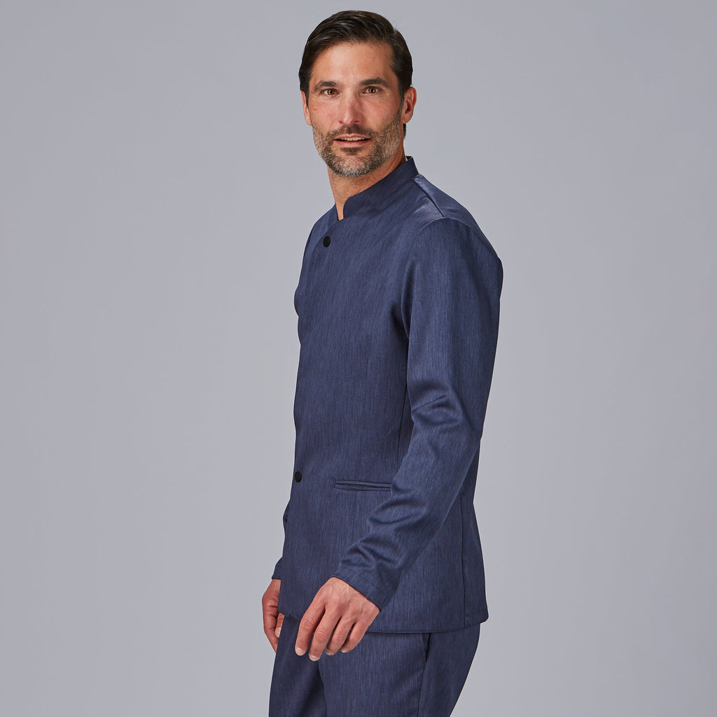 CHAQUETA HOMBRE CUELLO MAO ALCALA - Gary's