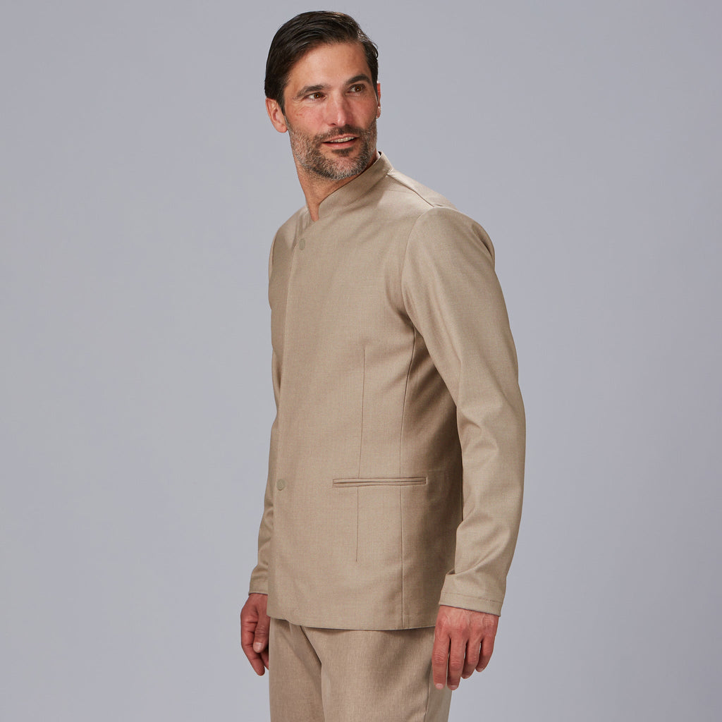 CHAQUETA HOMBRE CUELLO MAO ALCALA - Gary's