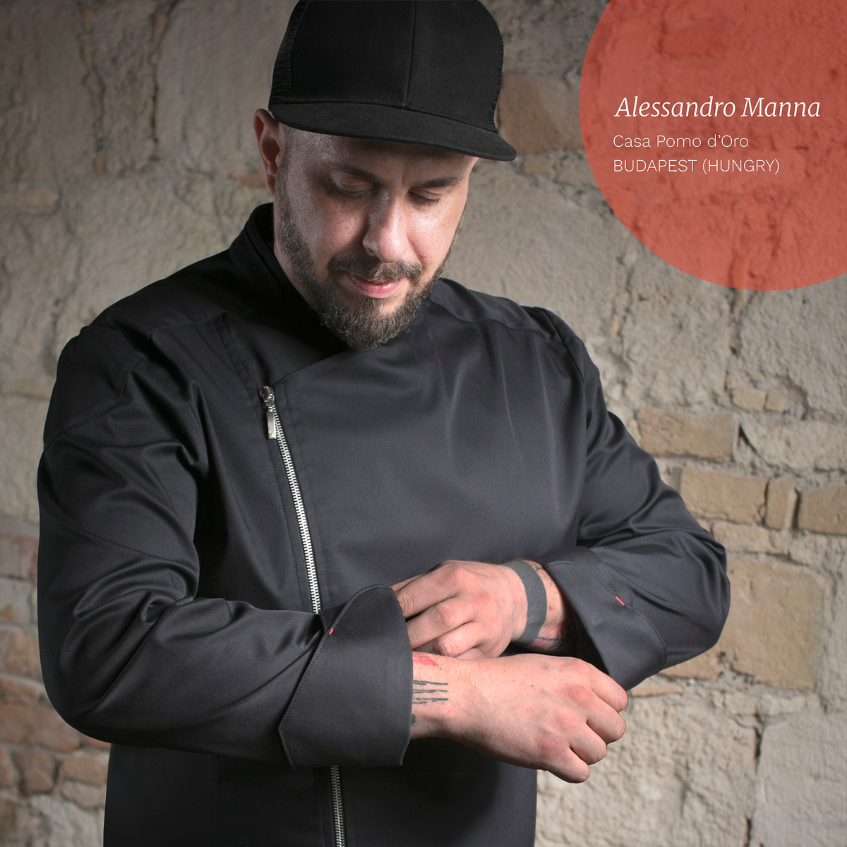 CHAQUETA COCINA UNISEX ANUBIS - Gary's
