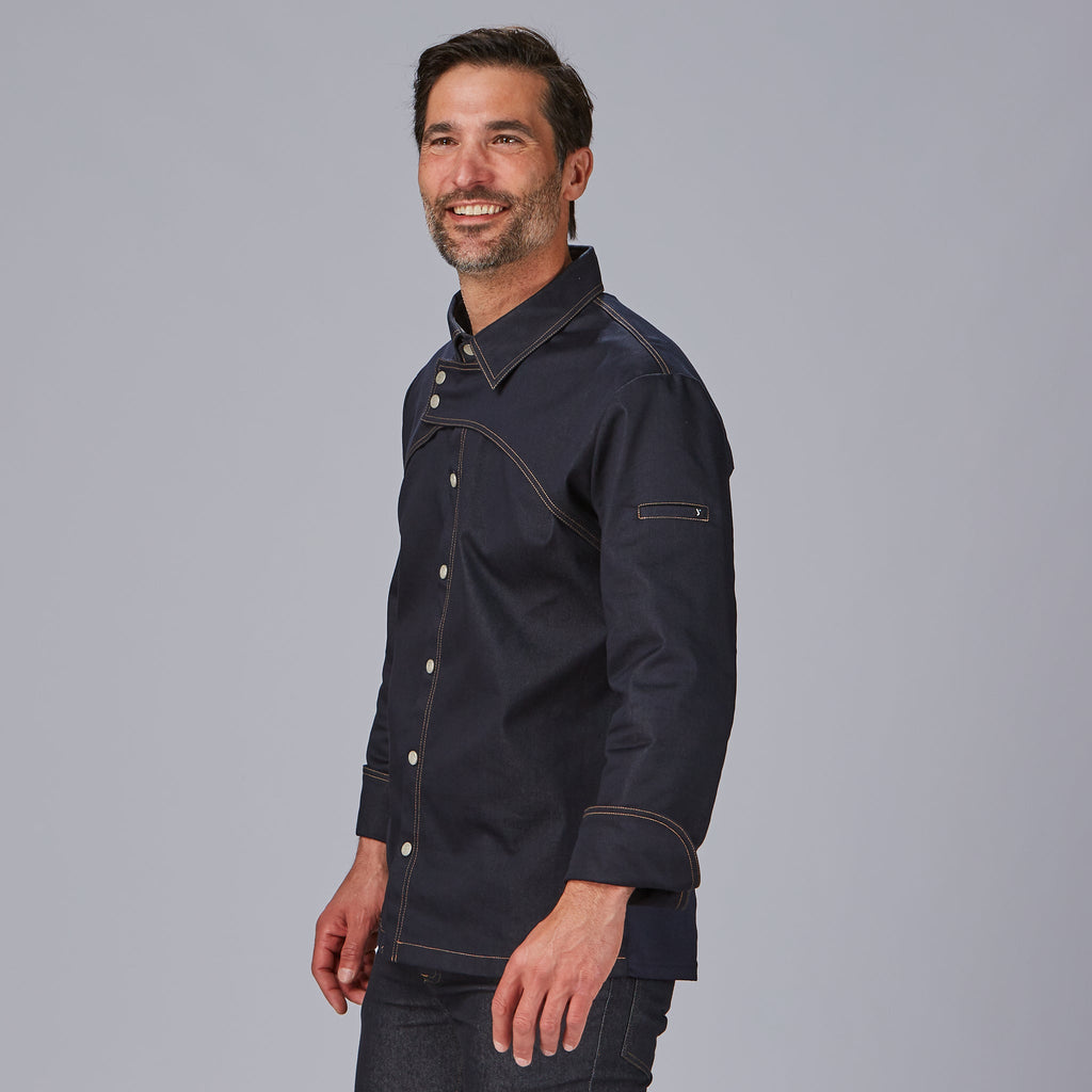 CHAQUETA COCINA HOMBRE PRIETO - Gary's