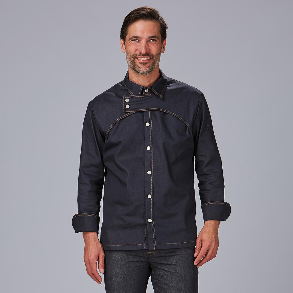 CHAQUETA COCINA HOMBRE PRIETO - Gary's