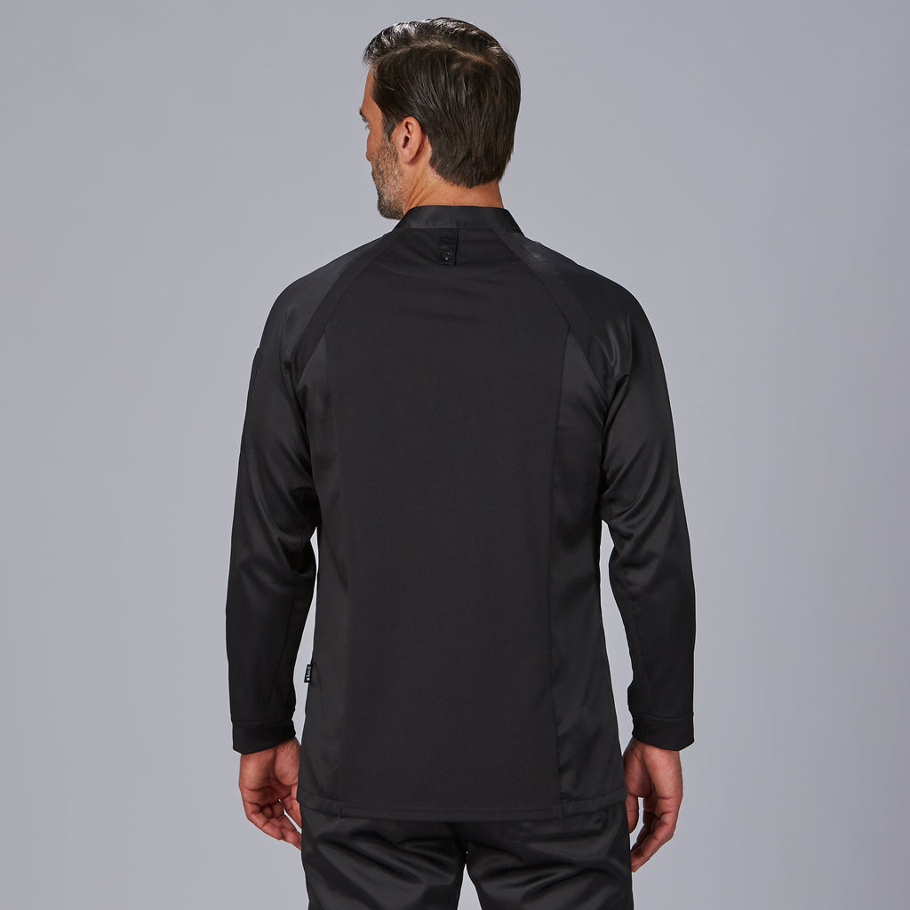CHAQUETA COCINA UNISEX MANGA RANGLAN RUBIO - Gary's
