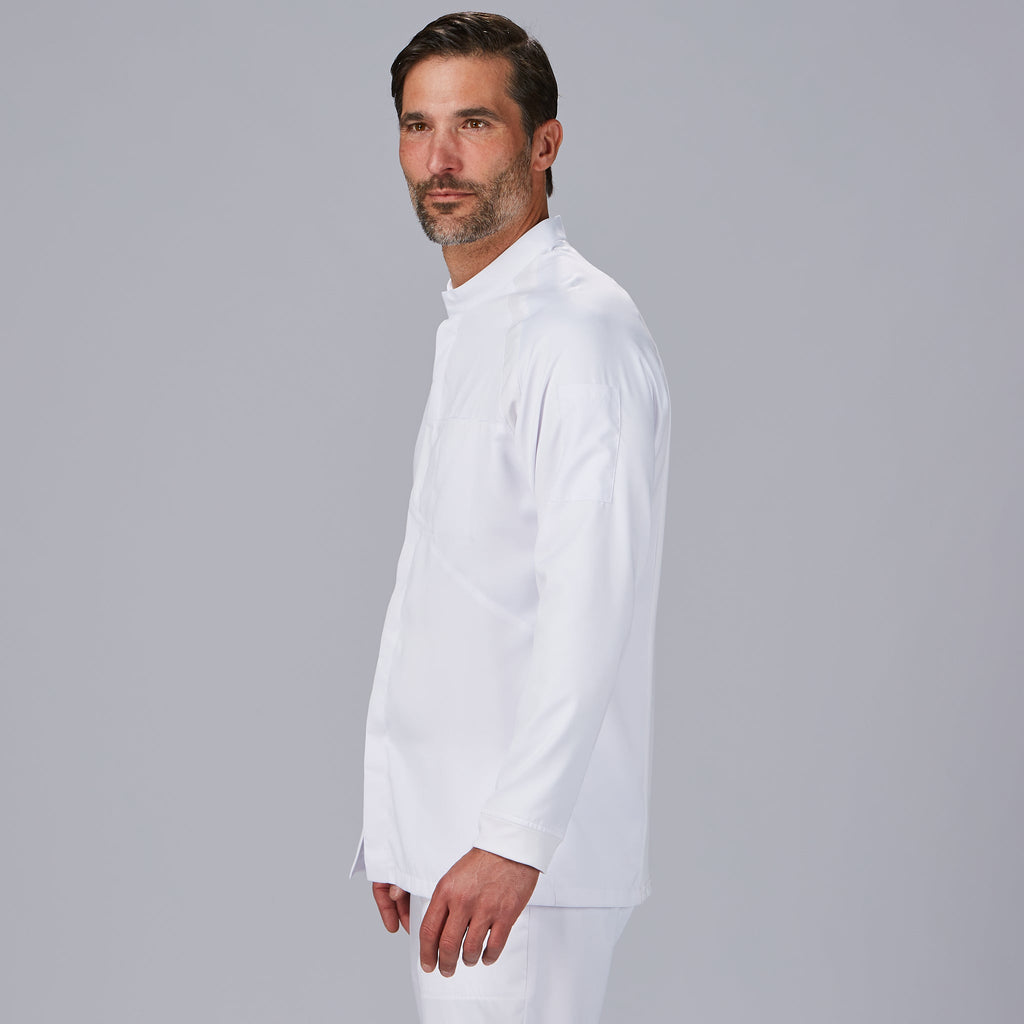 CHAQUETA COCINA UNISEX MANGA RANGLAN RUBIO - Gary's