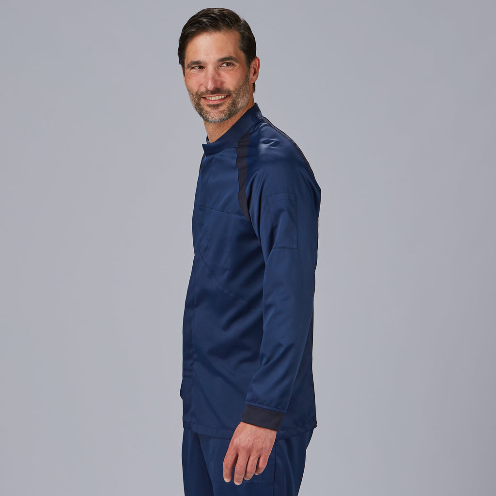 CHAQUETA COCINA UNISEX MANGA RANGLAN RUBIO - Gary's