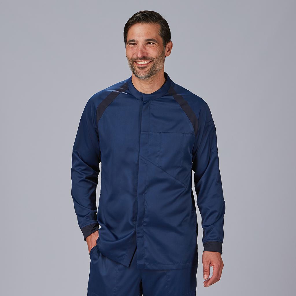 CHAQUETA COCINA UNISEX MANGA RANGLAN RUBIO - Gary's