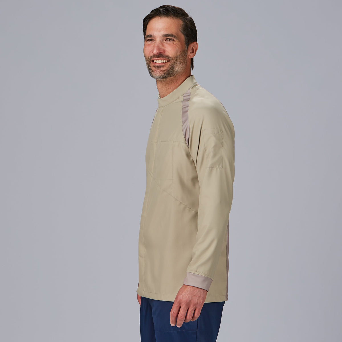 CHAQUETA COCINA UNISEX MANGA RANGLAN RUBIO - Gary's