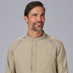 CHAQUETA COCINA UNISEX MANGA RANGLAN RUBIO - Gary's