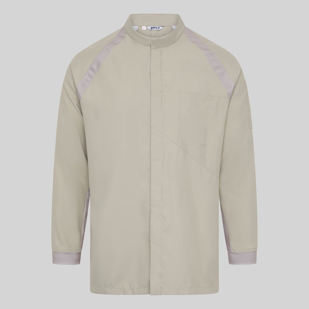 CHAQUETA COCINA UNISEX MANGA RANGLAN RUBIO - Gary's
