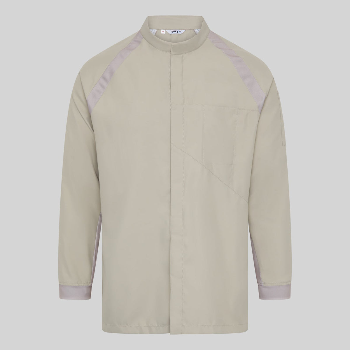 CHAQUETA COCINA UNISEX MANGA RANGLAN RUBIO - Gary's