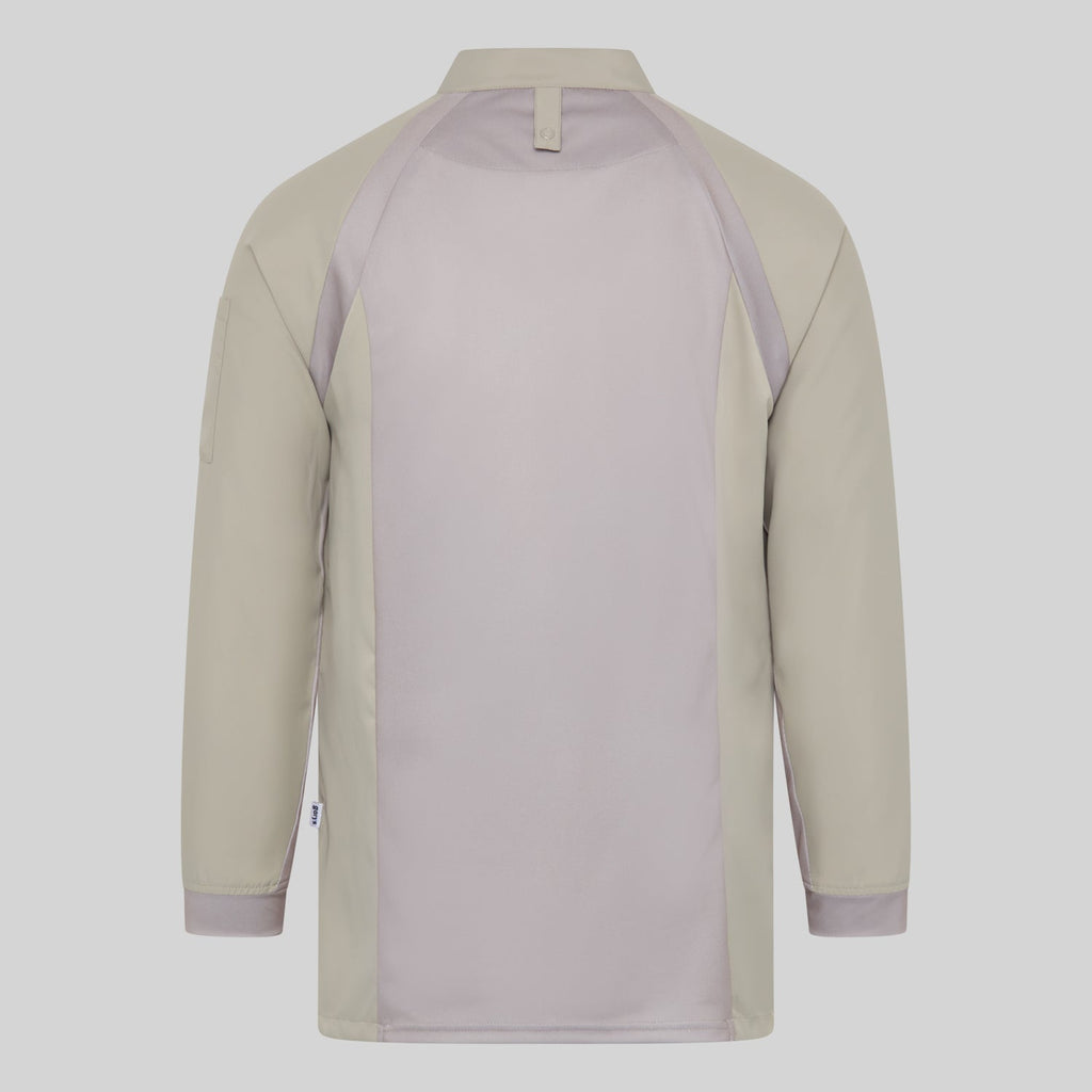 CHAQUETA COCINA UNISEX MANGA RANGLAN RUBIO - Gary's
