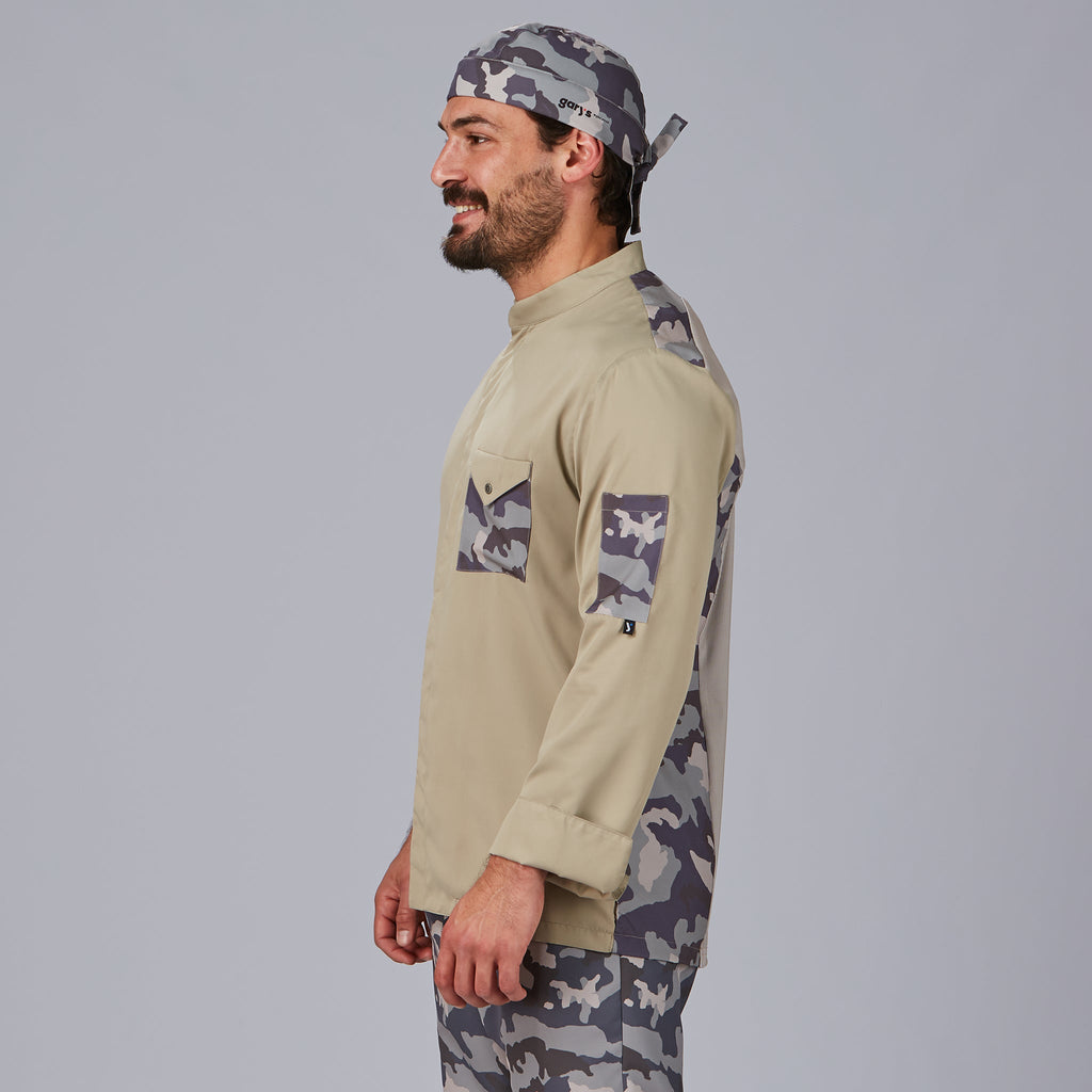CHAQUETA COCINA UNISEX COMBI CANALE TACTICO - Gary's