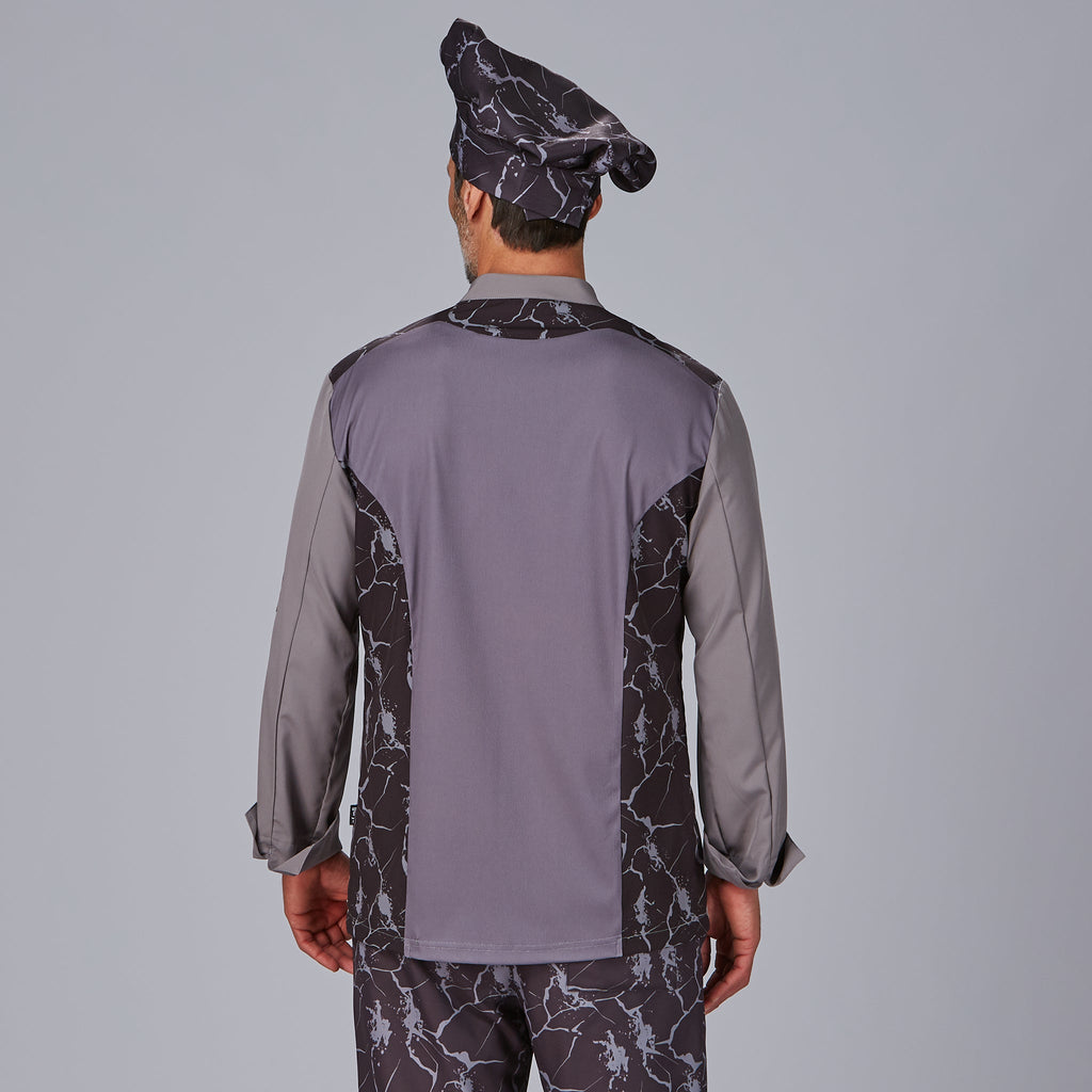 CHAQUETA COCINA UNISEX COMBI CANALE RAYO - Gary's