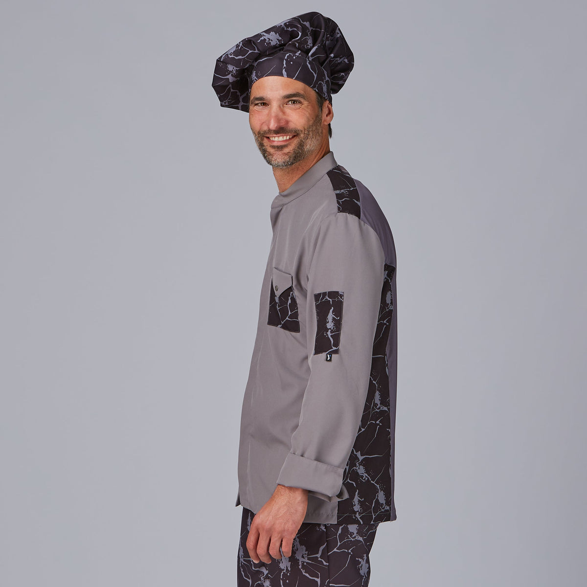 CHAQUETA COCINA UNISEX COMBI CANALE RAYO - Gary's