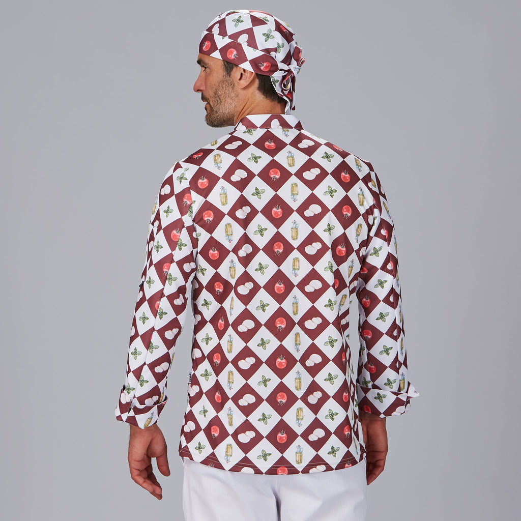 CHAQUETA COCINA UNISEX ESTAMPADA VAZQUEZ - Gary's