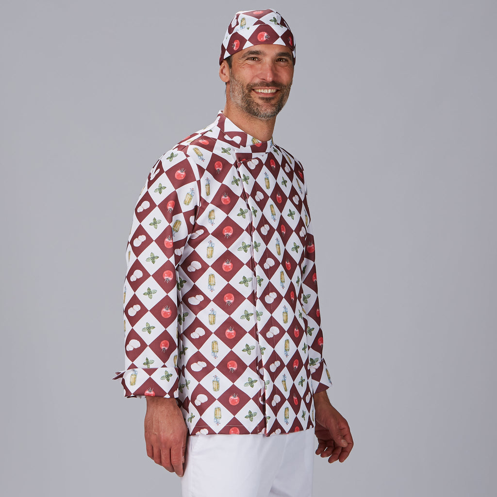 CHAQUETA COCINA UNISEX ESTAMPADA VAZQUEZ - Gary's