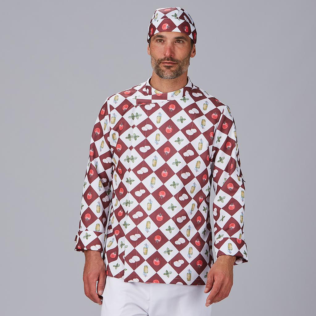 CHAQUETA COCINA UNISEX ESTAMPADA VAZQUEZ - Gary's